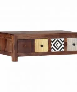 vidaXL Coffee Table 90x50x30 cm Solid Sheesham Wood