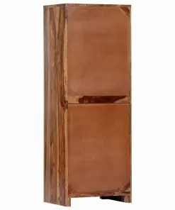 vidaXL Side Cabinet 40x30x110 cm Solid Sheesham Wood
