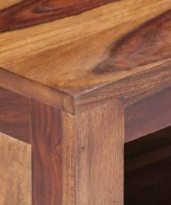 vidaXL TV Cabinet 90x30x40 cm Solid Sheesham Wood