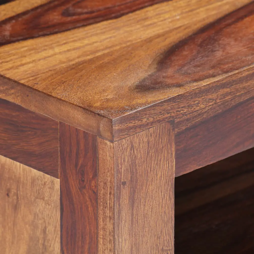 vidaXL TV Cabinet 90x30x40 cm Solid Sheesham Wood