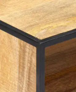 vidaXL TV Cabinet 120x30x45 cm Solid Mango Wood