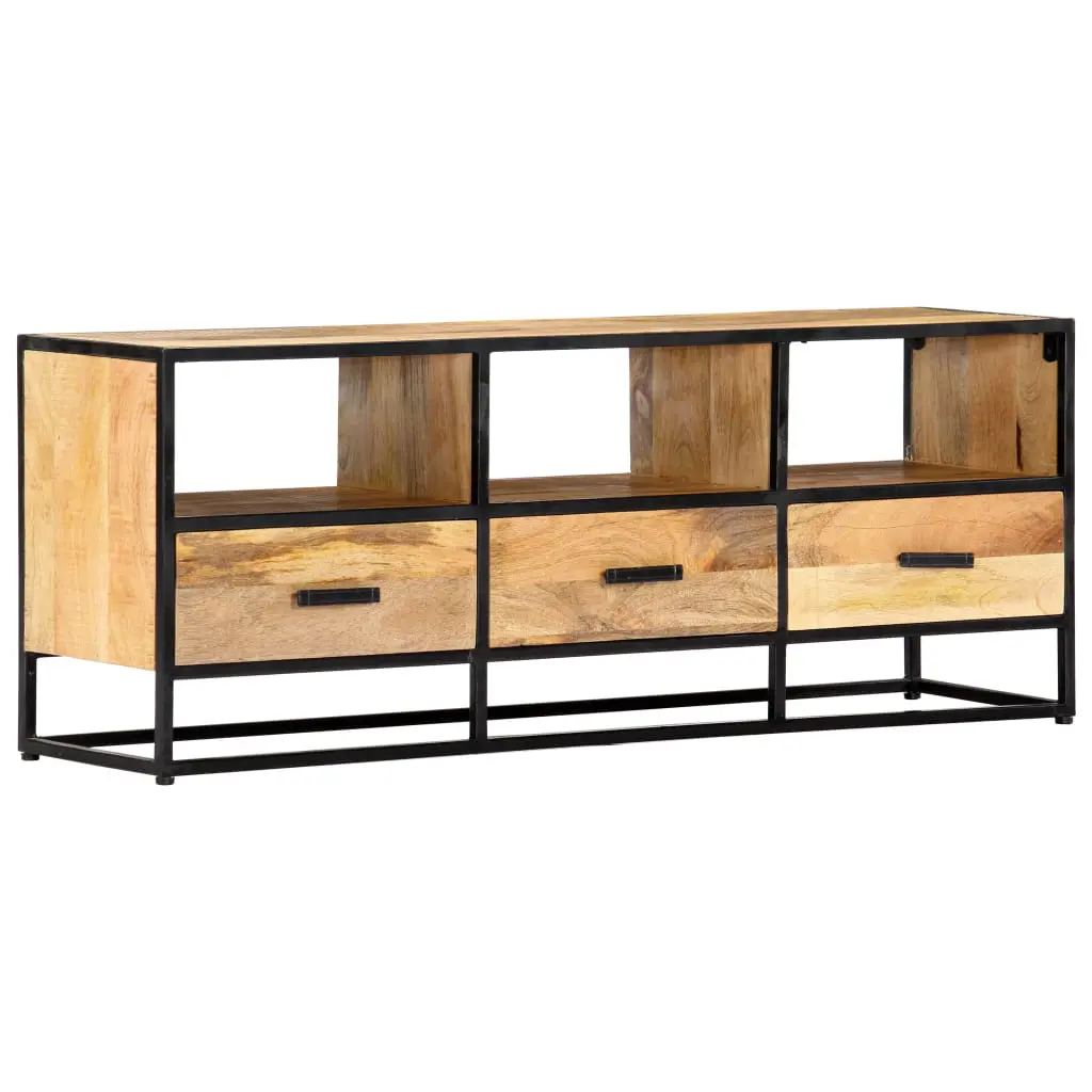 vidaXL TV Cabinet 120x30x45 cm Solid Mango Wood