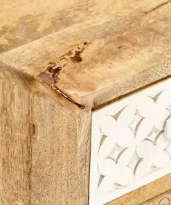 vidaXL TV Cabinet 120x30x40 cm Solid Mango Wood