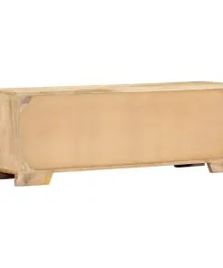 vidaXL TV Cabinet 120x30x40 cm Solid Mango Wood
