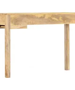 vidaXL Console Table 110x30x75 cm Solid Mango Wood