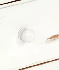 vidaXL TV Cabinet White 120x30x40 cm Solid Acacia Wood