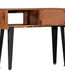 vidaXL Console Table 90x30x75 cm Solid Sheesham Wood