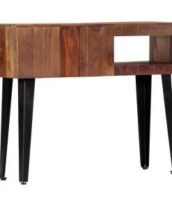 vidaXL Console Table 90x30x75 cm Solid Sheesham Wood