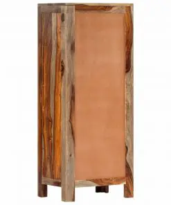 vidaXL Drawer Cabinet 40x30x100 cm Solid Sheesham Wood