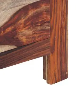 vidaXL Drawer Cabinet 40x30x100 cm Solid Sheesham Wood