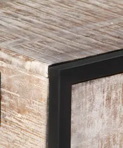 vidaXL TV Cabinet 120x30x40 cm Solid Acacia Wood