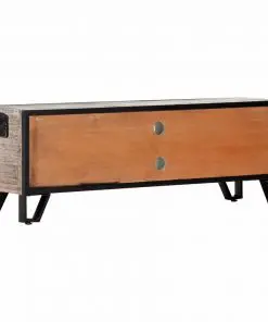 vidaXL TV Cabinet 120x30x40 cm Solid Acacia Wood