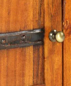 vidaXL TV Cabinet 119x30x40 cm Solid Acacia Wood