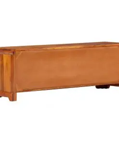 vidaXL TV Cabinet 119x30x40 cm Solid Acacia Wood
