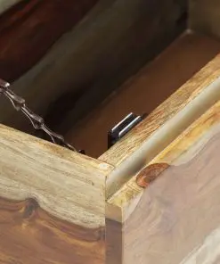 vidaXL Storage Chest 57x30x30 cm Solid Sheesham Wood