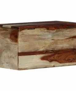 vidaXL Storage Chest 57x30x30 cm Solid Sheesham Wood
