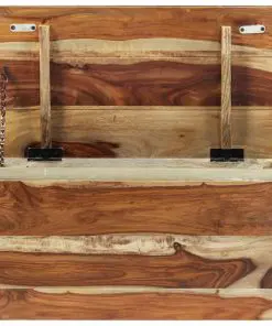 vidaXL Storage Chest 57x30x30 cm Solid Sheesham Wood