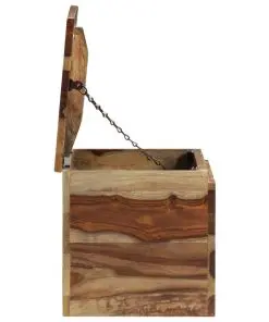 vidaXL Storage Chest 57x30x30 cm Solid Sheesham Wood