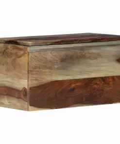 vidaXL Storage Chest 57x30x30 cm Solid Sheesham Wood