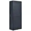 vidaXL Garden Storage Cabinet 65x38x171 cm Plastic vidaXL Garden Storage Cabinet 65x38x171 cm Plastic