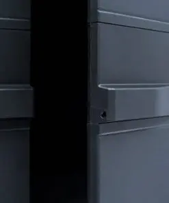 vidaXL Garden Storage Cabinet XL 78x46x175 cm Plastic