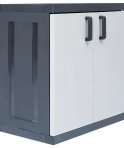 vidaXL Garden Storage Cabinet XXL 89x54x96 cm Plastic