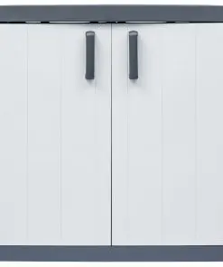 vidaXL Garden Storage Cabinet XXL 89x54x96 cm Plastic