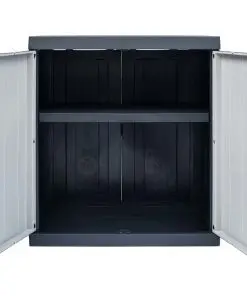 vidaXL Garden Storage Cabinet XXL 89x54x96 cm Plastic