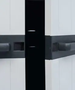 vidaXL Garden Storage Cabinet XXL 89x54x190 cm Plastic