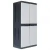 vidaXL Garden Storage Cabinet XXL 89x54x190 cm Plastic vidaXL Garden Storage Cabinet XXL 89x54x190 cm Plastic