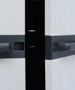 vidaXL Garden Storage Cabinet XXL 89x54x190 cm Plastic