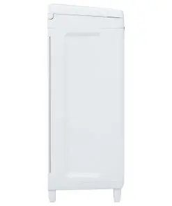 vidaXL Garden Dustbin with 3 Bags Dark Grey 65x38x102 cm