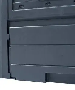 vidaXL Garden Composter Grey 60x60x73 cm 260 L