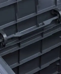 vidaXL Garden Storage Box 90 L Anthracite