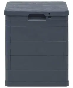 vidaXL Garden Storage Box 90 L Anthracite