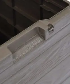 vidaXL Garden Storage Box 90 L Brown