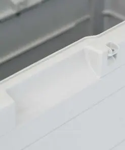 vidaXL Garden Storage Box 280 L Light Grey