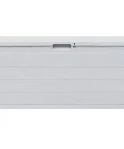 vidaXL Garden Storage Box 280 L Light Grey