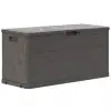 vidaXL Garden Storage Box 280 L Brown vidaXL Garden Storage Box 280 L Brown