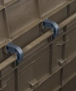 vidaXL Garden Storage Box 280 L Brown