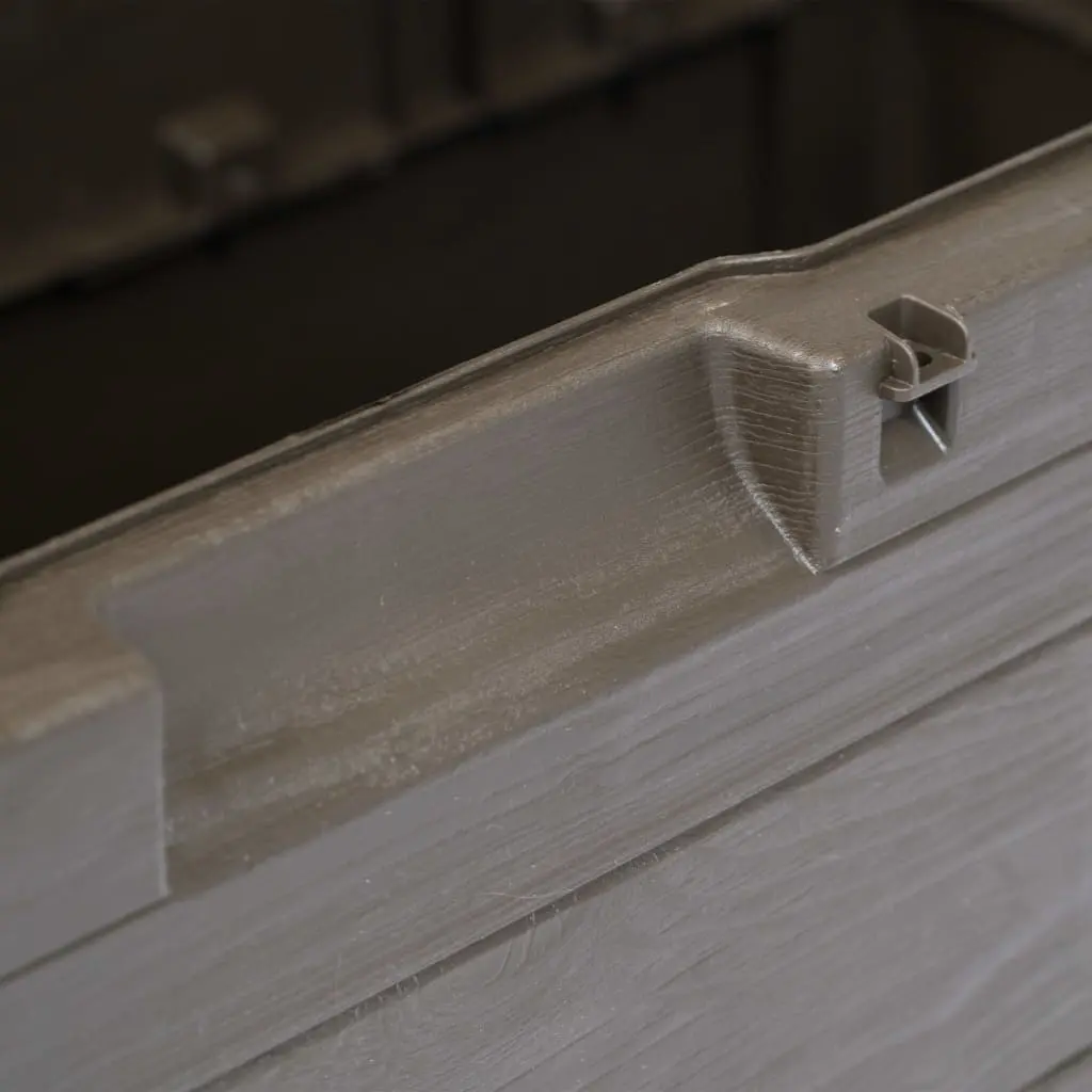 vidaXL Garden Storage Box 280 L Brown