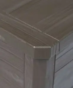 vidaXL Garden Storage Box 280 L Brown