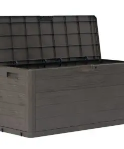 vidaXL Garden Storage Box 280 L Brown