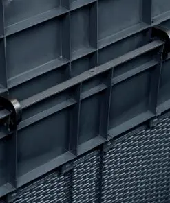 vidaXL Garden Storage Box 320 L Anthracite