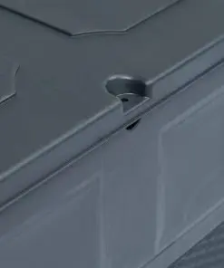 vidaXL Garden Storage Box 320 L Anthracite