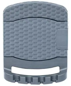 vidaXL Wall Mounted Garden Hose Reel Plastic Anthracite