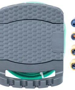 vidaXL Wall Mounted Hose Reel with Hose Plastic Anthracite