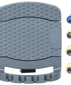 vidaXL Wall Mounted Hose Reel with Hose Plastic Anthracite