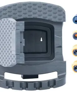 vidaXL Wall Mounted Hose Reel with Hose Plastic Anthracite