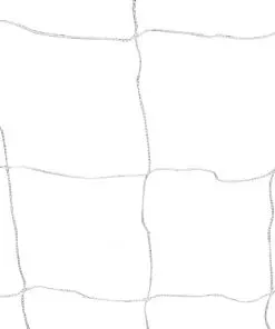 vidaXL Football Goals 2 pcs with Nets 182x61x122 cm Steel White